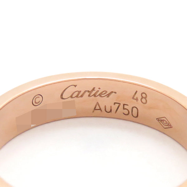 カルティエ Cartier ミニ ラブリング B4085248 ピンクゴールド K18PG #48(JP8) リング 指輪 Au750 18金