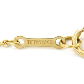 ティファニー Tiffany & Co ビーン デザイン ペンダント イエローゴールド K18YG ネックレス 750YG 18金