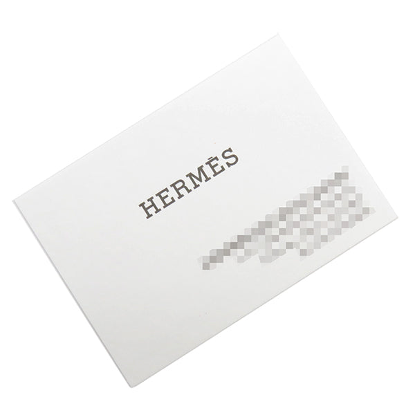 エルメス HERMES ブリッド ア ブラック GM Hナッテ ブルーアビス ウール ポーチ シルバー金具 ハンドバッグ バニティバッグ