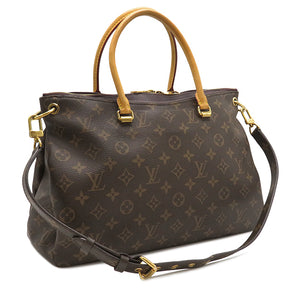 ルイヴィトン LOUIS VUITTON パラス M40908  モノグラム×ケッチュ モノグラムキャンバス 2WAYバッグ ゴールド金具 茶 ハンドバッグ