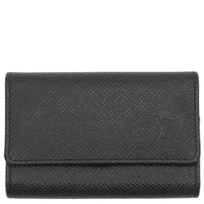 ルイヴィトン LOUIS VUITTON ミュルティクレ 6 M30532 アルドワーズ タイガ キーケース シルバー金具 黒 鍵入れ 6連 6本