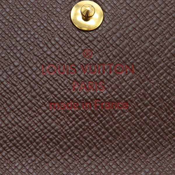 ルイヴィトン LOUIS VUITTON ミュルティクレ4 N62631  ダミエエベヌ ダミエキャンバス キーケース 茶