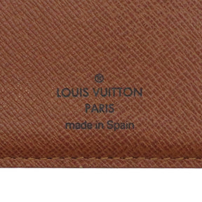 ルイヴィトン LOUIS VUITTON ポルトフォイユ マルコ M61675  モノグラム モノグラムキャンバス 二つ折り財布 ゴールド金具 茶 コンパクトウォレット