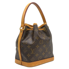 ルイヴィトン LOUIS VUITTON ミニノエ M42227 モノグラム モノグラムキャンバス ハンドバッグ ゴールド金具 茶 トートバッグ