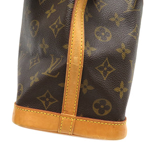 ルイヴィトン LOUIS VUITTON ミニノエ M42227 モノグラム モノグラムキャンバス ハンドバッグ ゴールド金具 茶 トートバッグ