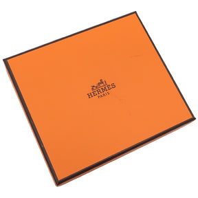 エルメス HERMES ベアン ブルーザンジバル シェーブル カードケース シルバー金具 新品 未使用 青 名刺入れ