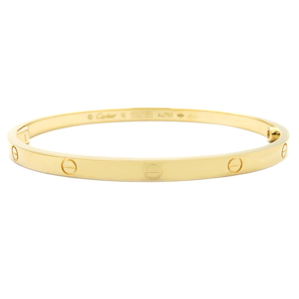 カルティエ Cartier LOVE ラブブレス SM B6047516 イエローゴールド K18YG #16 ブレスレット 750 18K 18金