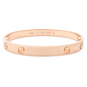 カルティエ Cartier LOVE ラブブレス B6067416 ピンクゴールド K18PG #16 ブレスレット 750 18K 18金 バングル