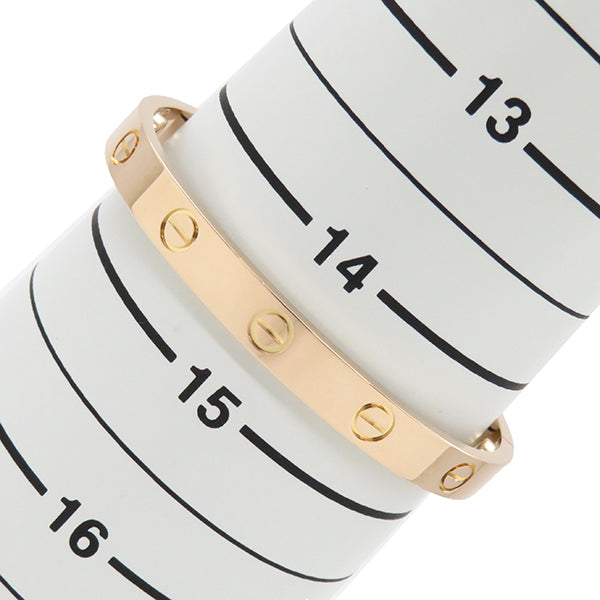 カルティエ Cartier LOVE ラブブレス B6067416 ピンクゴールド K18PG #16 ブレスレット 750 18K 18金 バングル