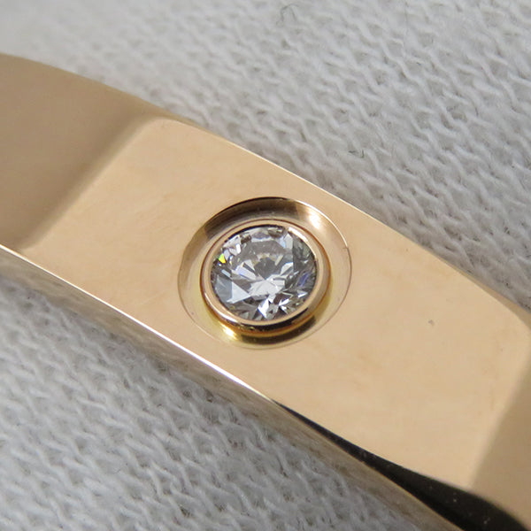 カルティエ Cartier LOVE ラブブレス フルダイヤ B6070218 ピンクゴールド K18PG ダイヤモンド #18 ブレスレット 750 18K 18金 RG 10P