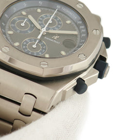 オーデマピゲ AUDEMARS PIGUET ロイヤルオーク オフショア クロノグラフ 25721TI.OO.1000TI.01 自動巻き メンズ メーカーOH済 八角形