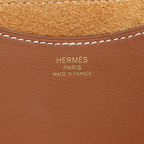 エルメス HERMES インザループ 18 ゴールド トリヨンクレマンス スイフト ハンドバッグ ゴールド金具 新品 未使用 茶