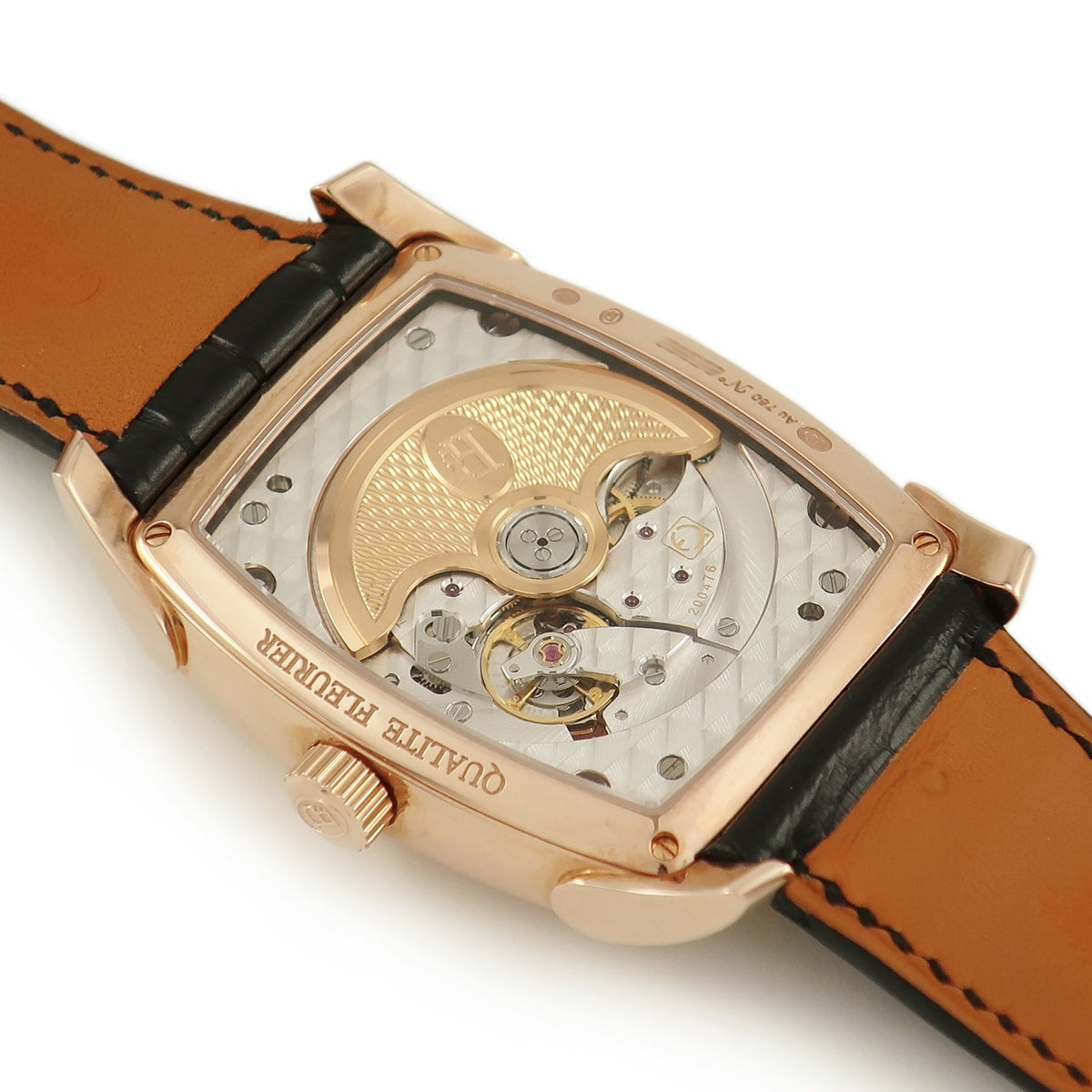 パルミジャーニ・フルリエ PARMIGIANI FLEURIER カルパ カリテフルリエ PFC194-1601400-HA1441 自動巻き メンズ K18RG無垢 黒 バー トノウ