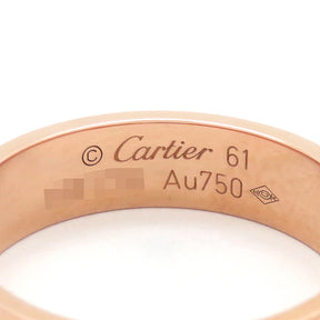 カルティエ Cartier ラブリング B4084861 ピンクゴールド K18PG #61(JP21) リング 指輪 LOVE Ring 750 18K PG 18金