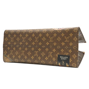 ルイヴィトン LOUIS VUITTON オンザゴー ヴォワヤージュ M47147 モノグラム モノグラムキャンバス 2WAYバッグ ゴールド金具 茶 トート フライトモード 新品 未使用