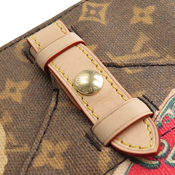 ルイヴィトン LOUIS VUITTON オンザゴー ヴォワヤージュ M47147 モノグラム モノグラムキャンバス 2WAYバッグ ゴールド金具 茶 トート フライトモード 新品 未使用