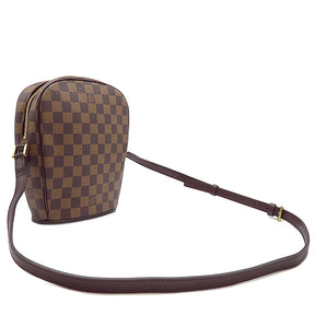 ルイヴィトン LOUIS VUITTON イパネマ PM N51294 ダミエエベヌ ダミエキャンバス ショルダーバッグ ゴールド金具 茶 斜め掛け