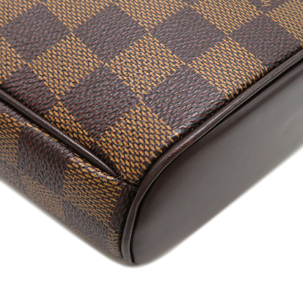 ルイヴィトン LOUIS VUITTON イパネマ PM N51294 ダミエエベヌ ダミエキャンバス ショルダーバッグ ゴールド金具 茶 斜め掛け