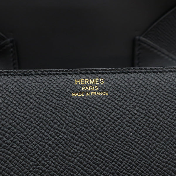 エルメス HERMES デッラ カヴァッレリア ミニ ブラック ヴォーエプソン ショルダーバッグ ゴールド金具 新品 未使用 黒