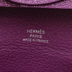 エルメス HERMES バスティア カシス シェーブルシャムキラ コインケース シルバー金具 新品 未使用