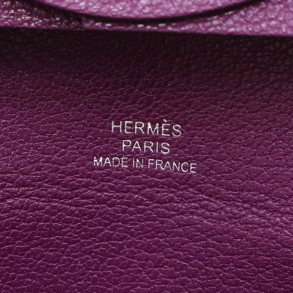 エルメス HERMES バスティア カシス シェーブルシャムキラ コインケース シルバー金具 新品 未使用