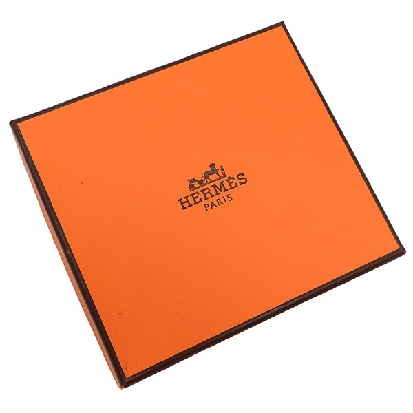 エルメス HERMES バスティア カシス シェーブルシャムキラ コインケース シルバー金具 新品 未使用