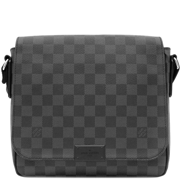 ルイヴィトン LOUIS VUITTON ディストリクトPM N41260 ダミエグラフィット ダミエグラフィットキャンバス ショルダーバッ