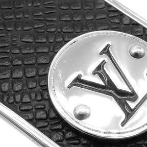 ルイヴィトン LOUIS VUITTON パンスアビエ ネオ マネークリップ M63069 ブラック タイガ メタル マネークリップ シルバー金具