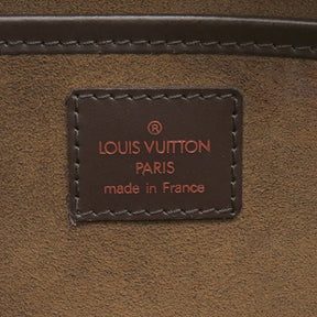 ルイヴィトン LOUIS VUITTON サンルイ N51993 ダミエ　エベヌ ダミエキャンバス セカンドバッグ ゴールド金具 茶