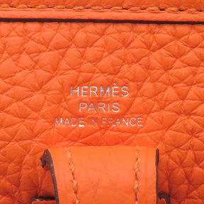 エルメス HERMES エヴリンTPM オレンジミニアン トリヨンクレマンス ショルダーバッグ シルバー金具