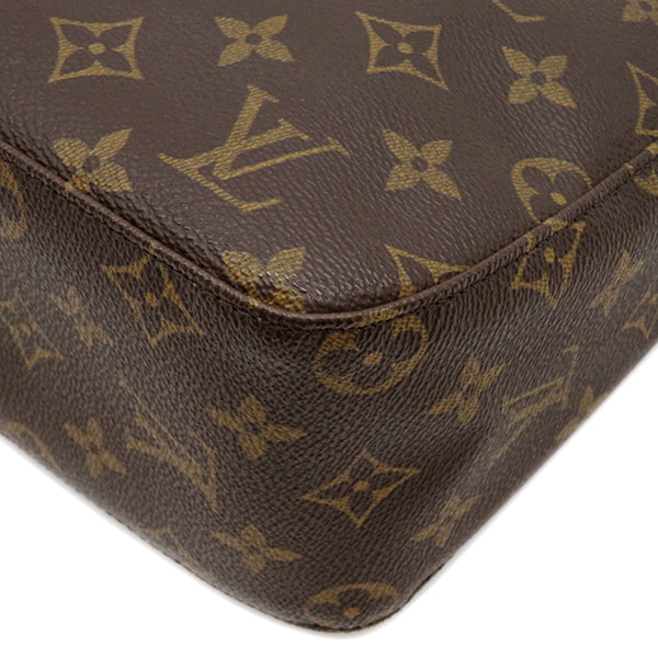 ルイヴィトン LOUIS VUITTON ルーピング MM M51146 モノグラム モノグラムキャンバス ハンドバッグ ゴールド金具 茶