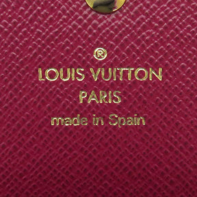 ルイヴィトン LOUIS VUITTON ポルトモネ ロザリ コインケース M41939 モノグラム×フューシャ モノグラムキャンバス コインケース ゴールド金具 茶 ミニウォレット