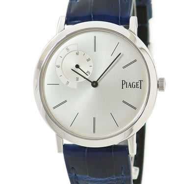 ピアジェ PIAGET アルティプラノ GOA33112 手巻き メンズ OH済 K18WG無垢 バー スモセコ 薄型