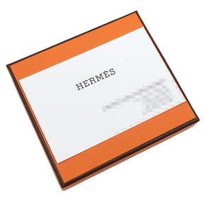 エルメス HERMES バスティア ヴェルソ ヴェールユッカ×セレステ ヴォーエプソン コインケース シルバー金具 新品 未使用 緑 水色 バイカラー