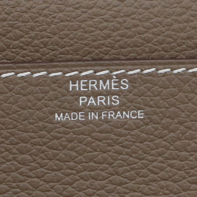 エルメス HERMES コンスタンス トゥーゴー エトゥープ エバーカラー 長財布 シルバー金具 新品 未使用 グレージュ