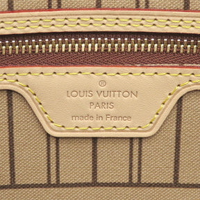 ルイヴィトン LOUIS VUITTON ネヴァーフル MM M40995 ベージュ モノグラムキャンバス トートバッグ ゴールド金具 新品 未使用 茶 ポーチ付き