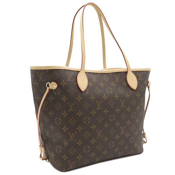 ルイヴィトン LOUIS VUITTON ネヴァーフル MM M40995 ベージュ モノグラムキャンバス トートバッグ ゴールド金具 新品 未使用 茶 ポーチ付き