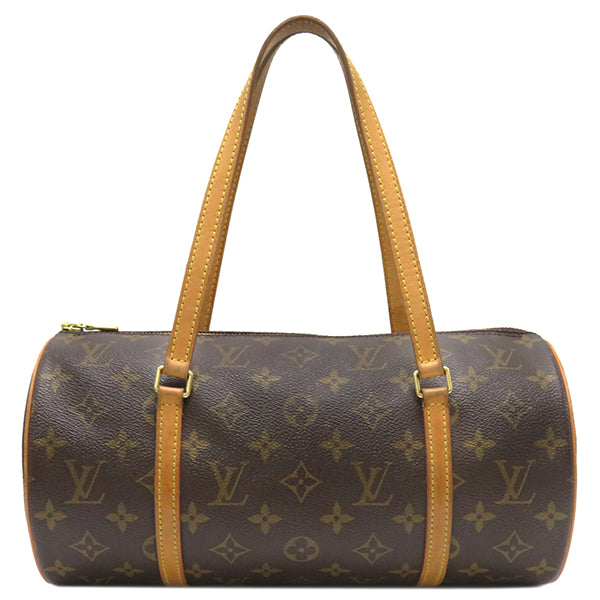 ルイヴィトン LOUIS VUITTON パピヨン 30 M51385 モノグラム モノグラムキャンバス ハンドバッグ ゴールド金具 茶