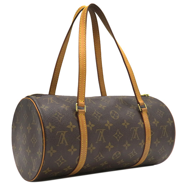 ルイヴィトン LOUIS VUITTON パピヨン 30 M51385 モノグラム モノグラムキャンバス ハンドバッグ ゴールド金具 茶