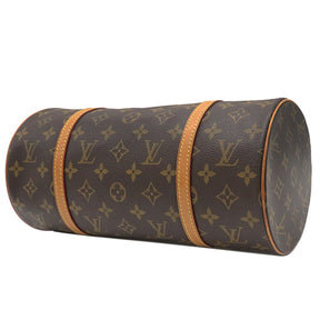 ルイヴィトン LOUIS VUITTON パピヨン 30 M51385 モノグラム モノグラムキャンバス ハンドバッグ ゴールド金具 茶