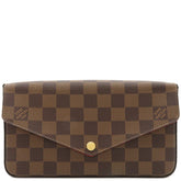 ルイヴィトン LOUIS VUITTON ポシェット フェリシー N63032 ダミエエベヌ ダミエキャンバス チェーンウォレット ゴールド金具 茶 ショルダーバッグ