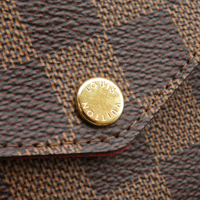 ルイヴィトン LOUIS VUITTON ポシェット フェリシー N63032 ダミエエベヌ ダミエキャンバス チェーンウォレット ゴールド金具 茶 ショルダーバッグ