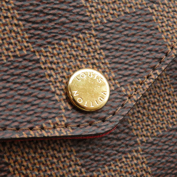 ルイヴィトン LOUIS VUITTON ポシェット フェリシー N63032 ダミエエベヌ ダミエキャンバス チェーンウォレット ゴールド金具 茶 ショルダーバッグ