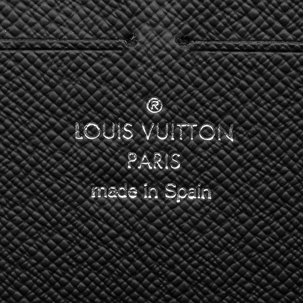 ルイヴィトン LOUIS VUITTON ジッピー ドラゴンヌ M69409 ノワール タイガ 長財布 シルバー金具 黒 L字ファスナー