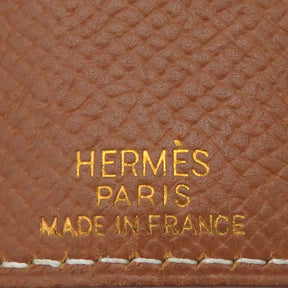 エルメス HERMES セリエ 4連キーケース ゴールド クシュベル キーケース ゴールド金具 茶