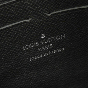 ルイヴィトン LOUIS VUITTON ポシェット ヴォワヤージュ M30547 ブラック タイガ セカンドバッグ シルバー金具 クラッチバッグ 黒