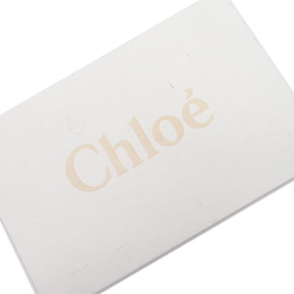 クロエ Chloe ALPHABET ロングウォレット CHC21WP706F576J5 ネイビー系 レザー 長財布 ゴールド金具 ラウンドファスナー