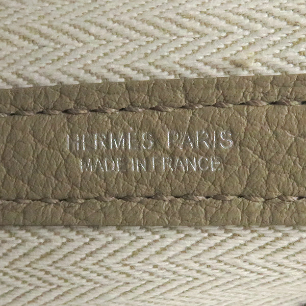 エルメス HERMES ガーデンパーティーTPM ベージュマルファ ネゴンダ トートバッグ シルバー金具 新品 未使用