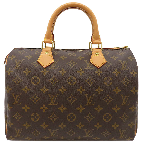 ルイヴィトン LOUIS VUITTON スピーディ 30 M41526 モノグラム モノグラムキャンバス ハンドバッグ ゴールド金具 茶 ボストン 鍵 パドロック欠品