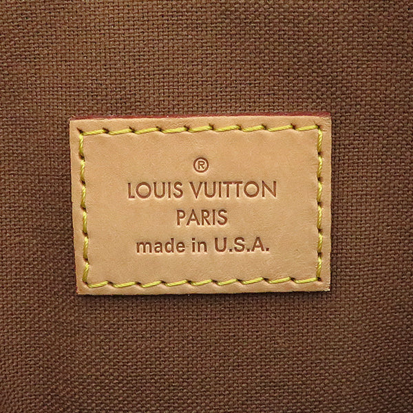 ルイヴィトン LOUIS VUITTON ティヴォリ GM M40144 ブラウン モノグラムキャンバス ハンドバッグ ゴールド金具 茶